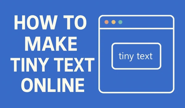 What Is Tiny Text and How To Generate it?
