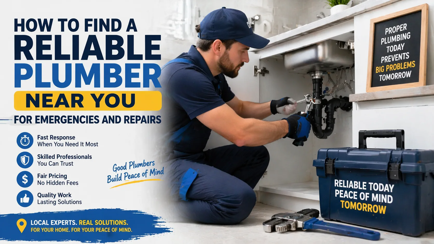 How to Find a Reliable Plumber Near You for Emergencies and Repairs
