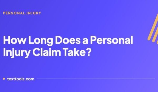 How Long Does a Personal Injury Claim Take?