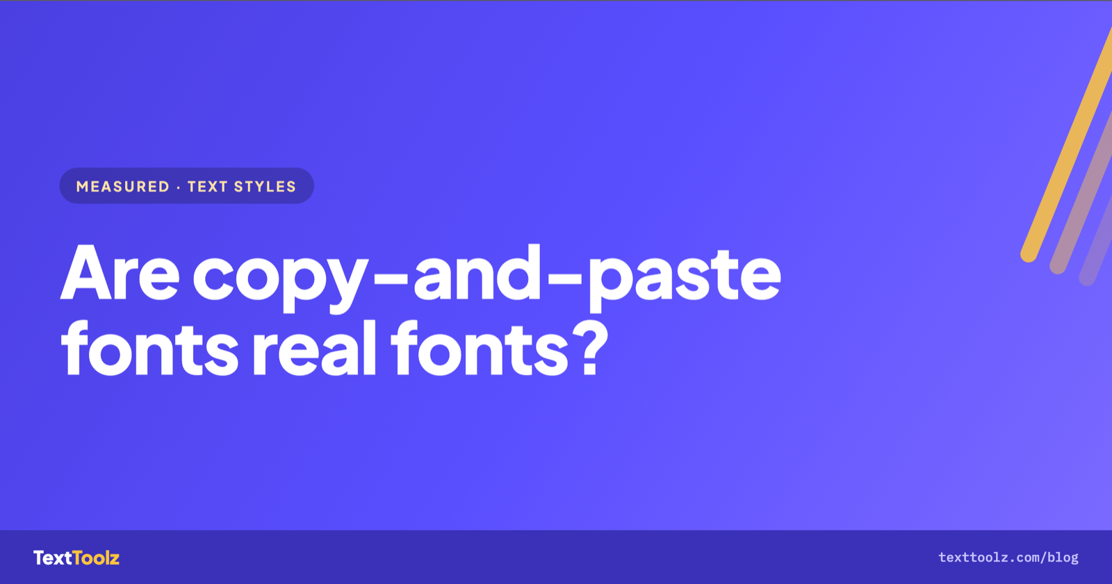 Are Copy-and-Paste Fonts Real Fonts?