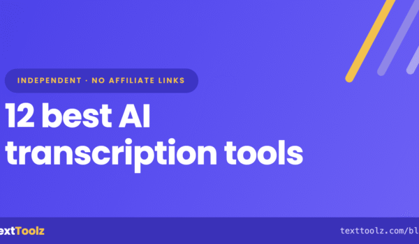 12 Best AI Transcription Tools, and What Their Accuracy Claims Actually Mean