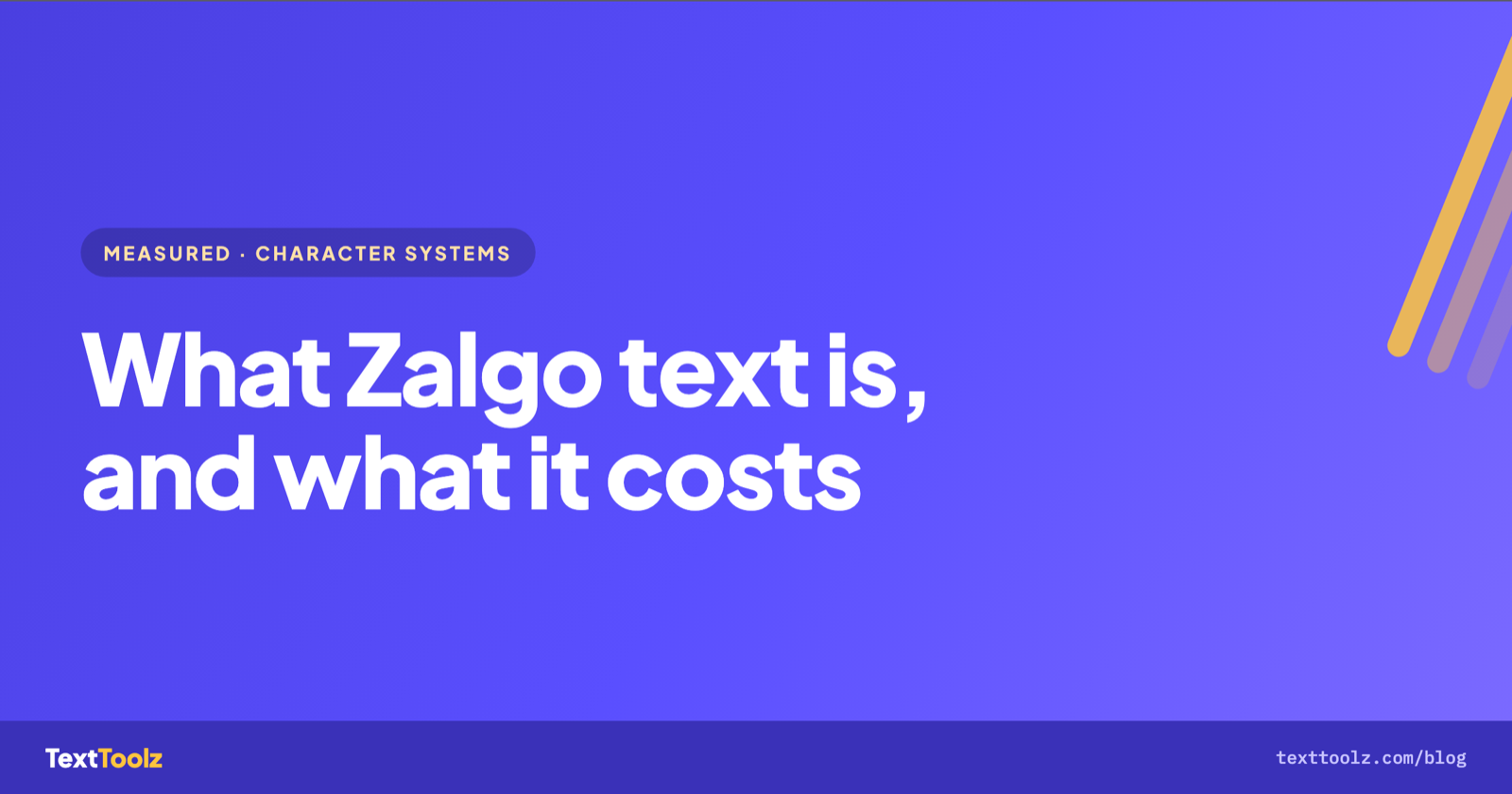 What Zalgo Text Is, and What It Costs
